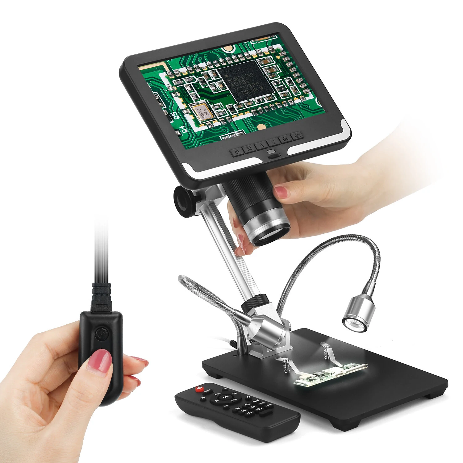 Andonstar AD206 3D Digital Microscope | 1080P for Soldering & Phone Repair