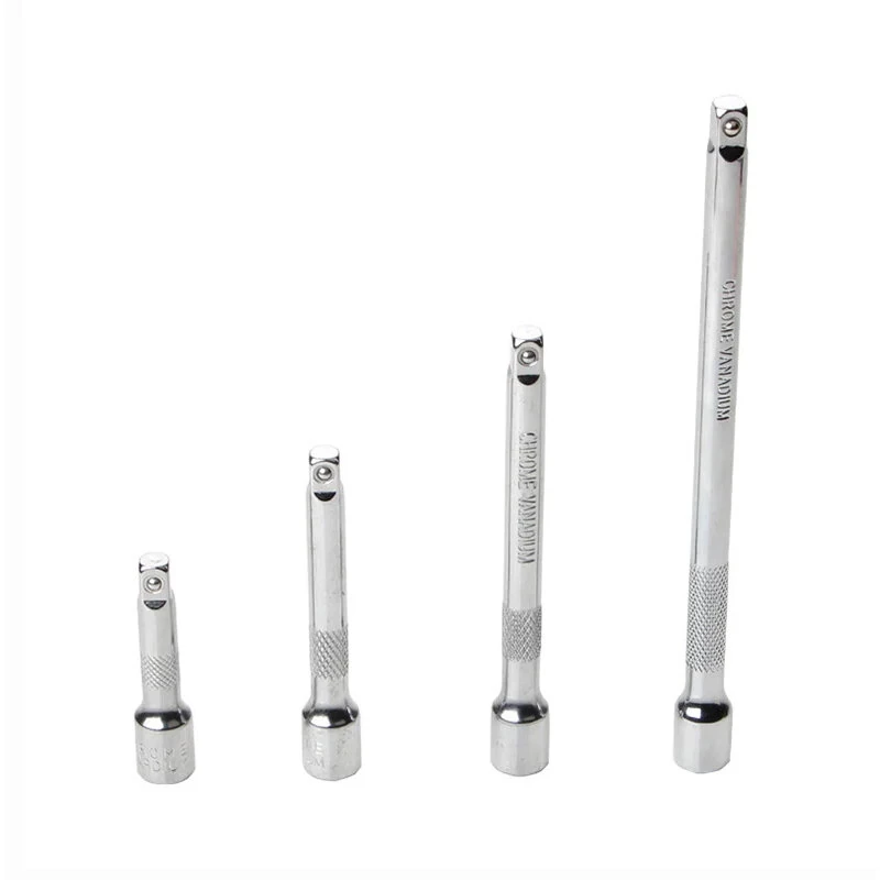 4PCS 1/4 Inch Extension Rod Set | Chrome Vanadium Steel | 150mm 100mm 75mm 50mm