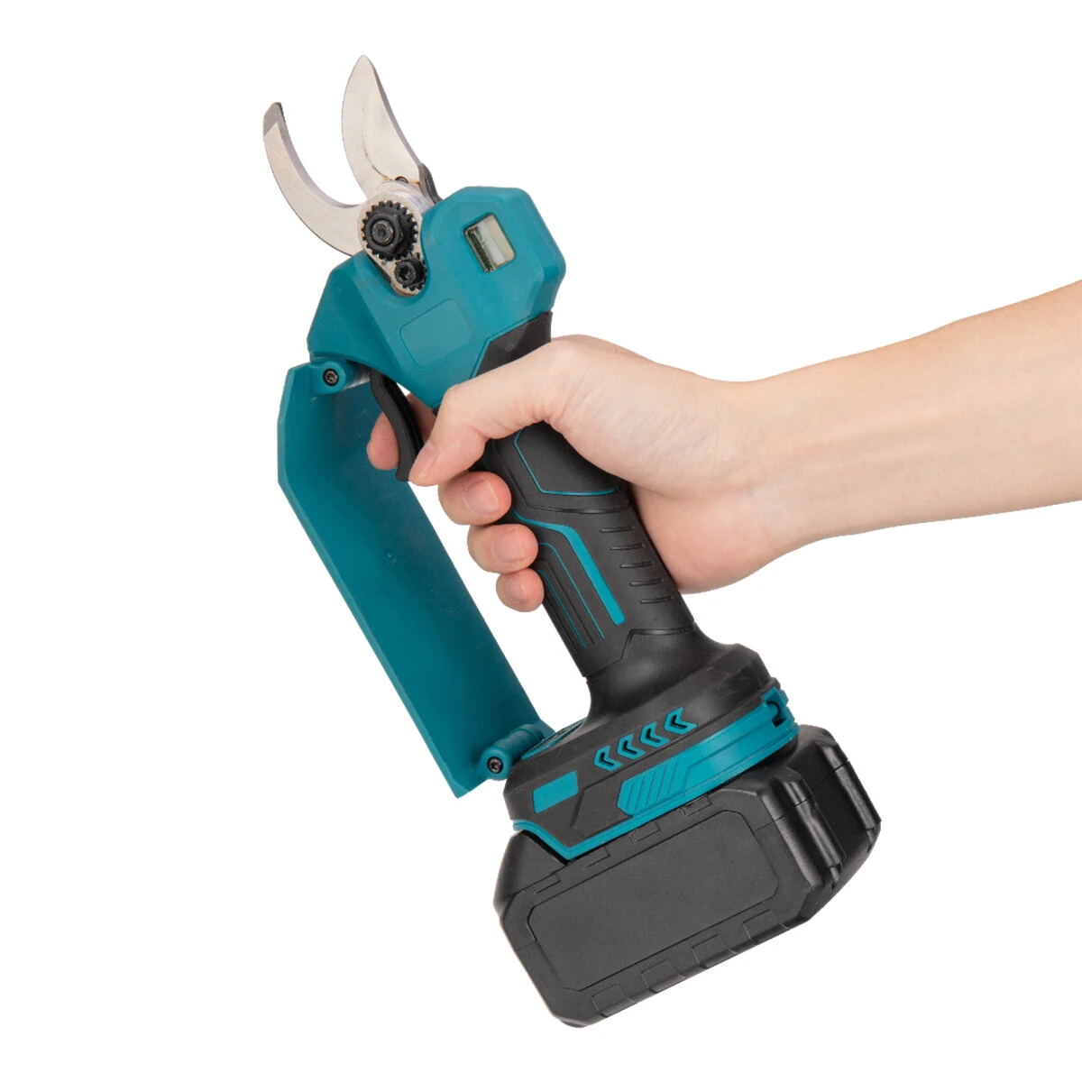 Drillpro 35mm Cordless Pruning Shears | 21V 800W Electric - Makita Battery Compatible