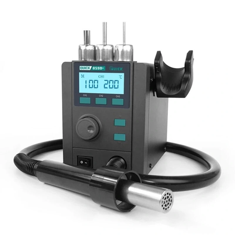 Quick 859D+ Lead-Free Digital Heat Gun Station | BGA SMD PCB Repair Tool