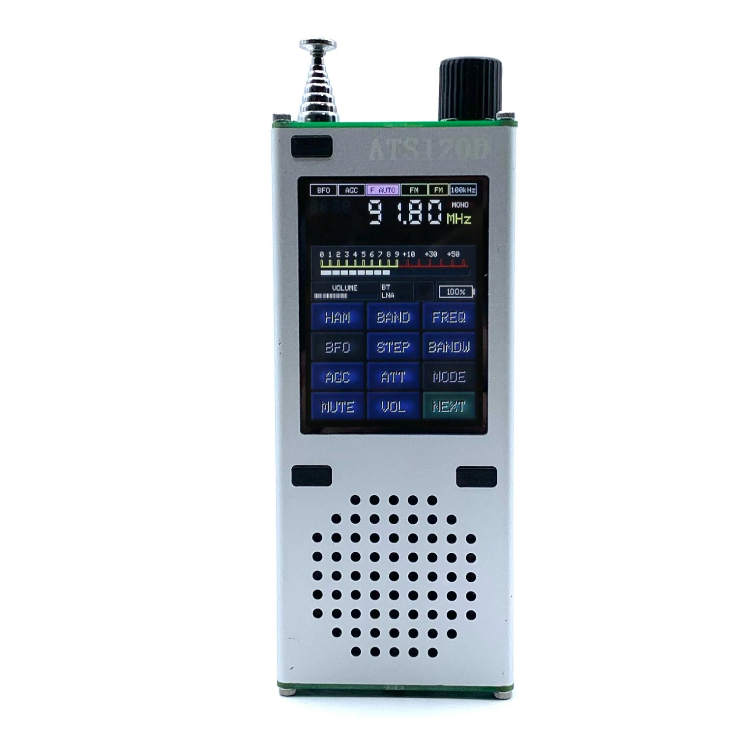 ATS120D SI4732 ESP32 Bluetooth 2.4 Touch LCD - FM AM LSB USB Aviation Radio