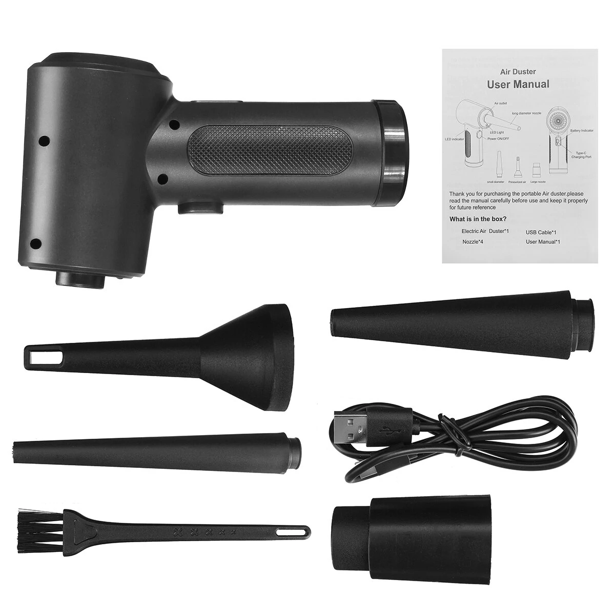 Wireless Vacuum Cleaner | Handheld & Portable for Car Cleaning | Large Suction