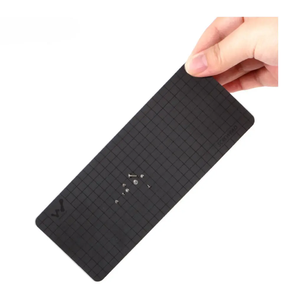 Magnetic Memory Mat Chart - 165x65mm Mini Soft Repair Pad for Mobile Phones