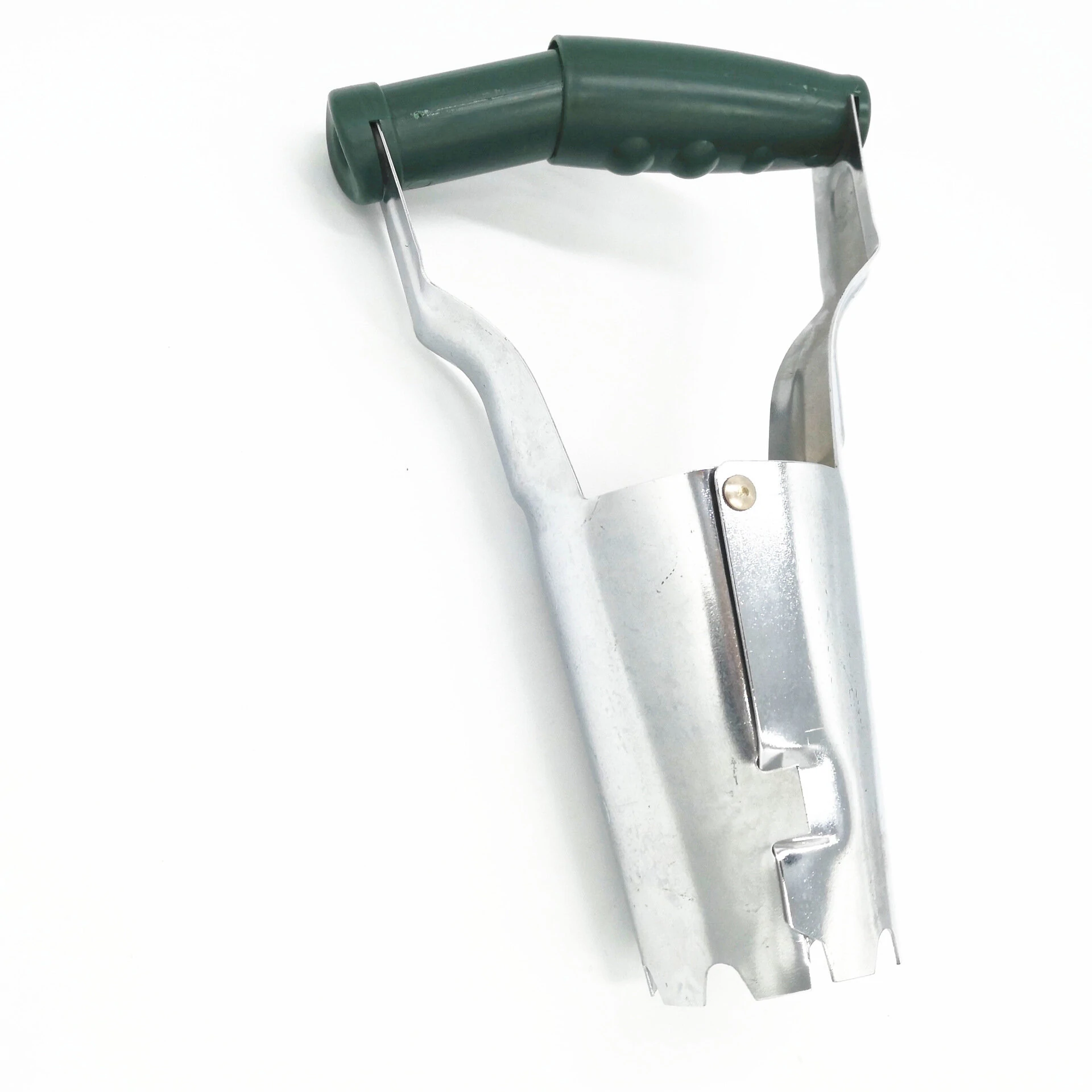 Bulb Planter with Depth Mark - Steel Garden Tool for Consistent Flower Planting