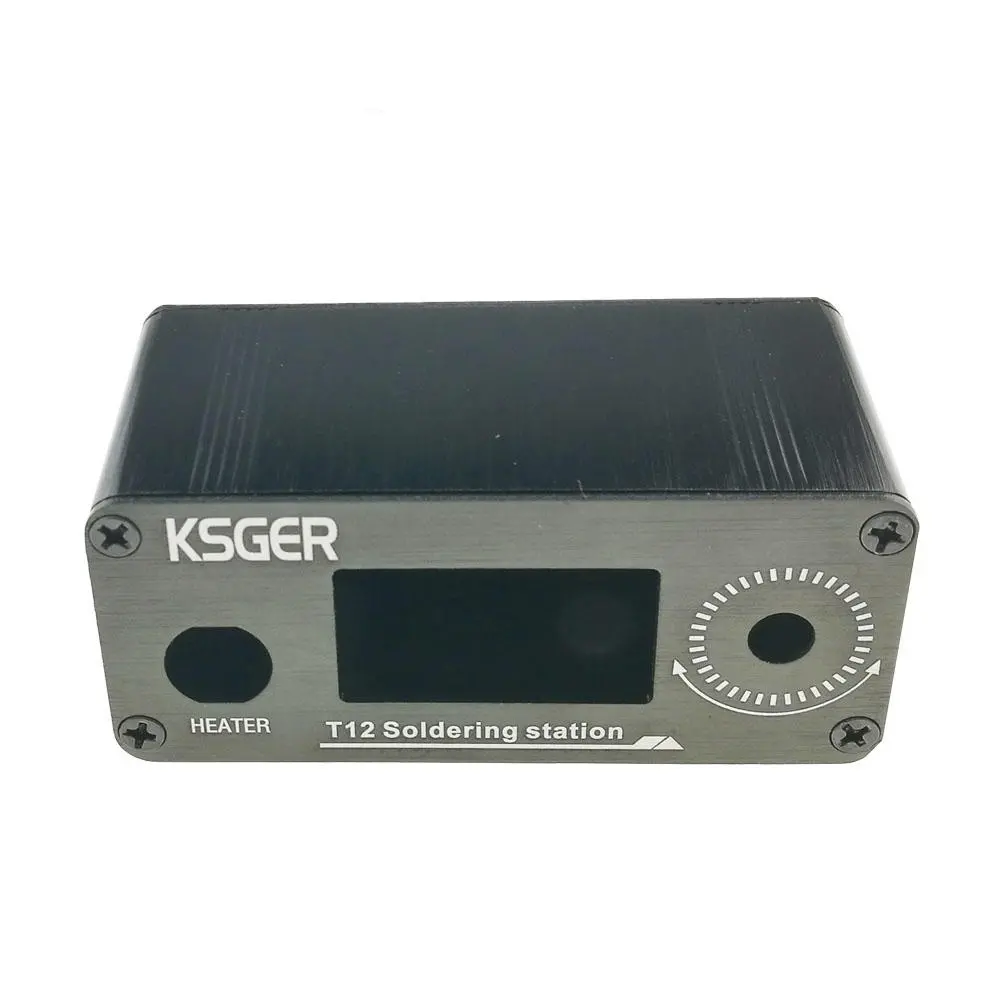 KSGER T12 Soldering Station - STM32 OLED 1.3 Display - Metal Case V2.1S