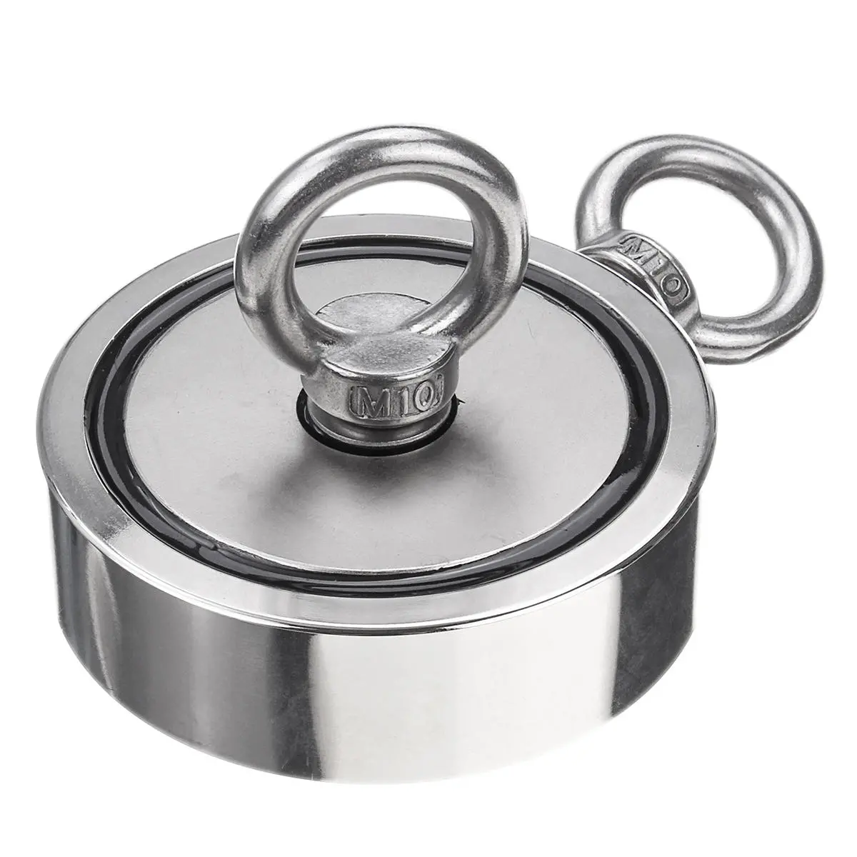 Neodymium Fishing Magnet - 300KG Lifting Capacity | Dual Size Recovery Salvage Tool