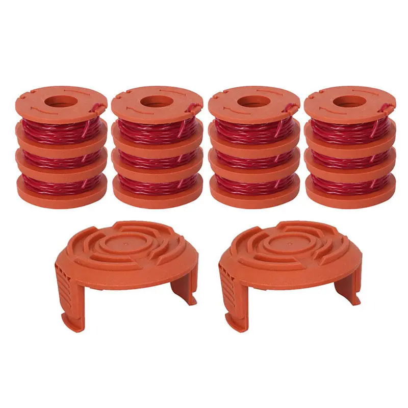 Worx WA0010 WG150 WG180 Grass Trimmer Head - Spool Line String & Cap Cover