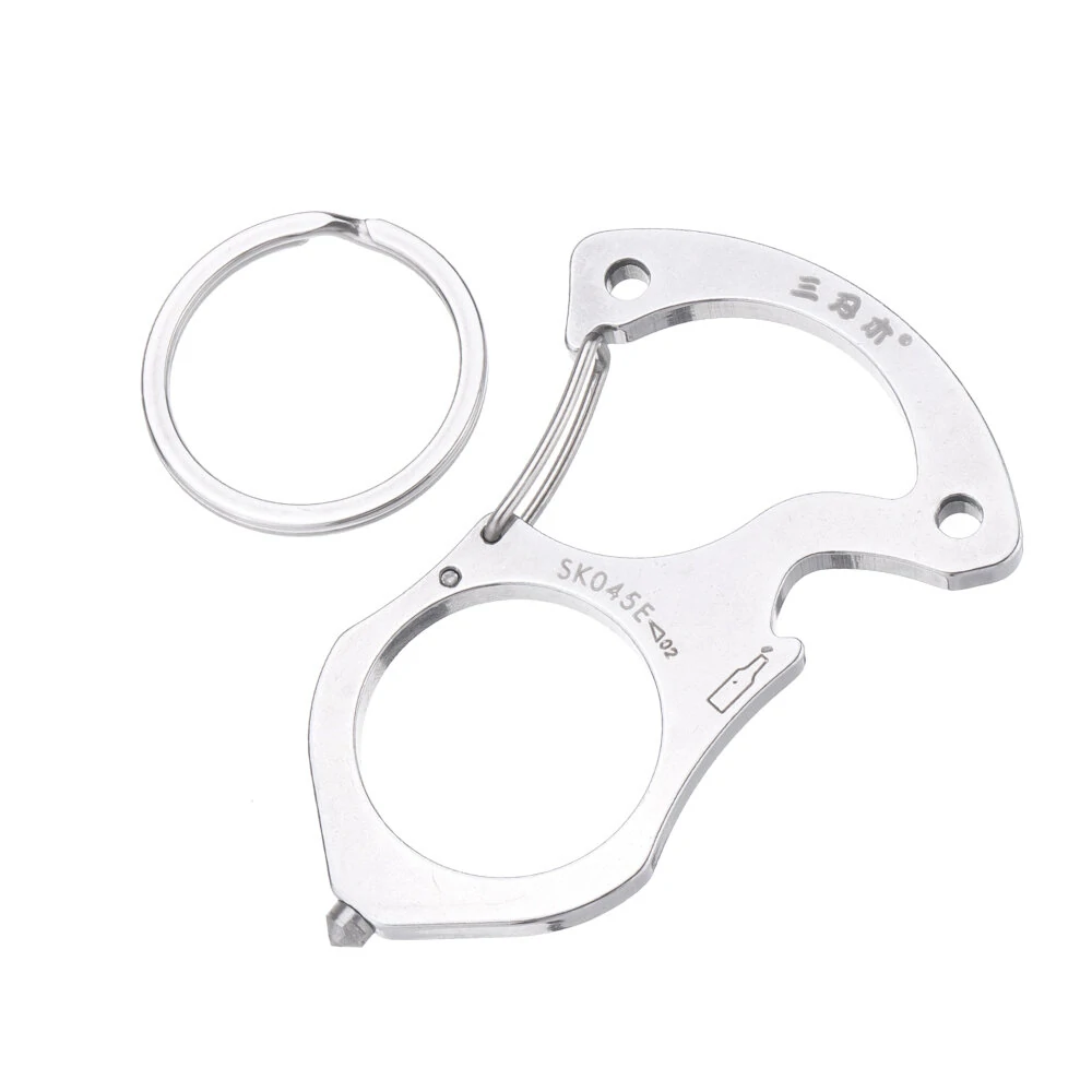 SANRENMU SK045E Key Chain Multi Tool | EDC Survival with Glass Breaker for Camping Car Rescue