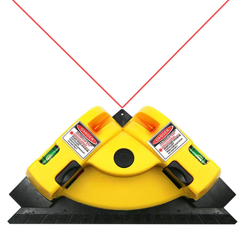 Right Angle 90 Degree Laser Level - High Quality Square Laser Measurement Tool