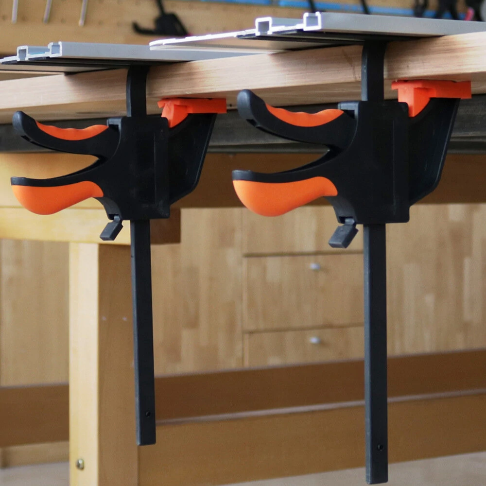 Quick Release Track Saw Clamp for Makita & Festool Guide Rails | Circular Saw System