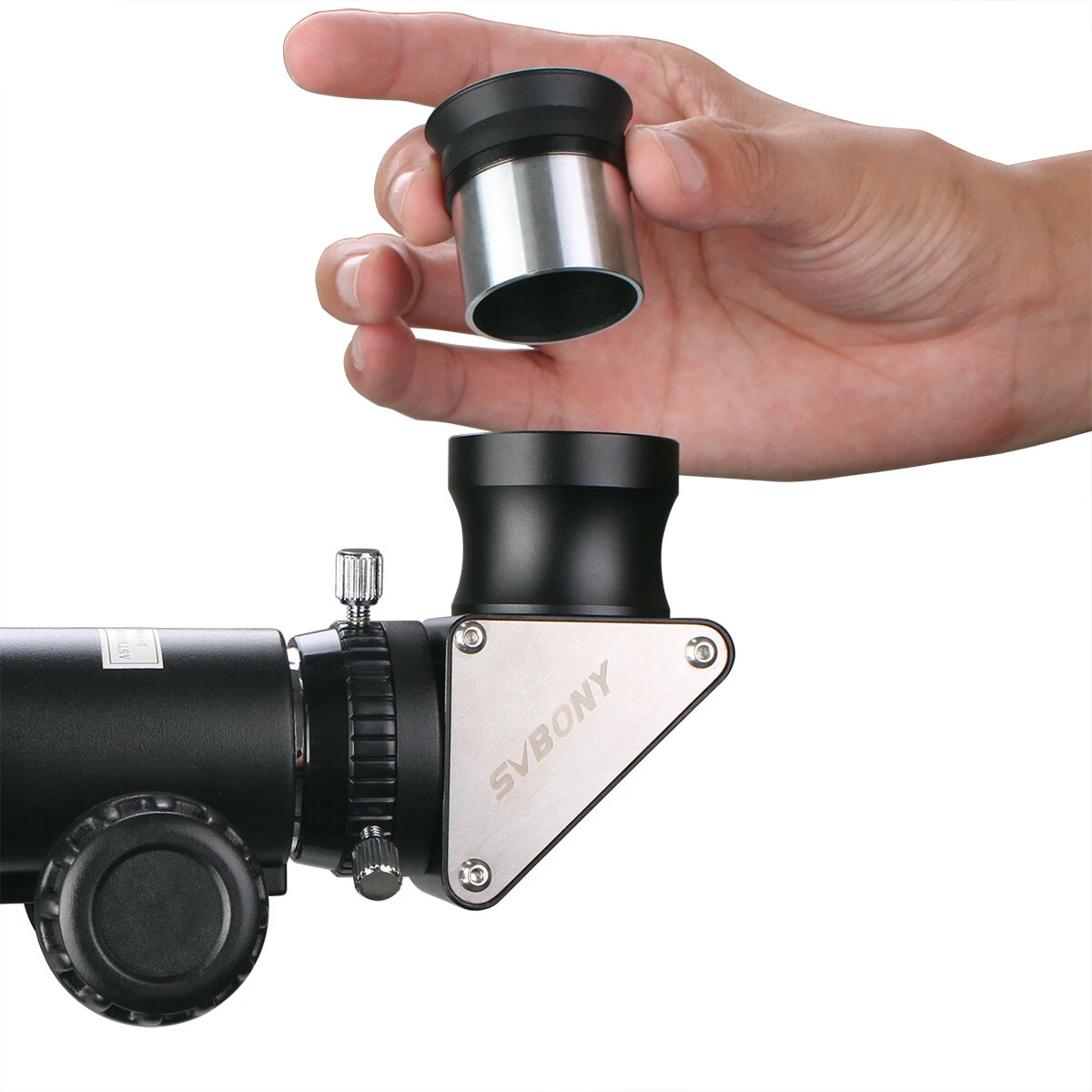 SVBONY Fully Metal 1.25 90-Degree Mirror Diagonal | for Refractor Telescopes
