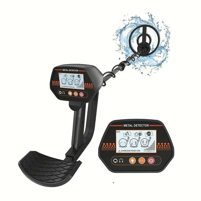 MD-4070 Beach Treasure Finder Metal Detector | High Sensitivity for Adults & Kids | 5 Coin & 3ft Depth
