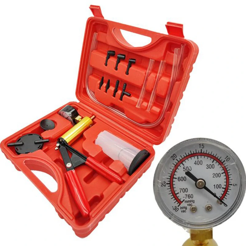 Manual Vacuum Pump for Brake Fluid | Automotive Bleeder & Suction Tool