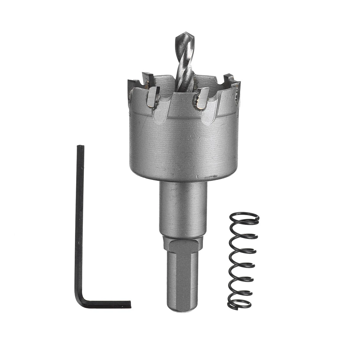 Carbide Hole Saw 35-65mm | Long Triangular Handle for Steel & Copper Plate