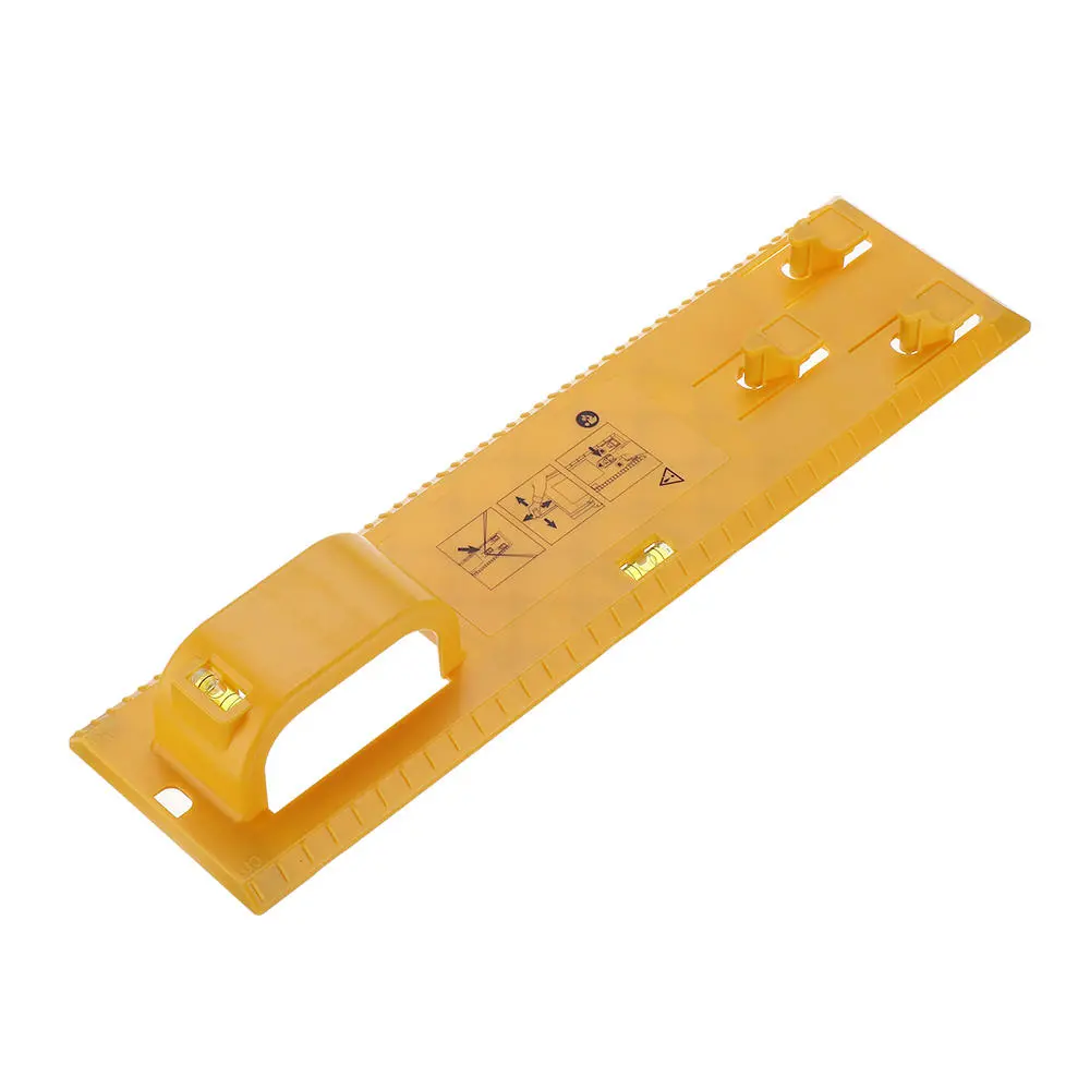 Drillpro Multi-function Level Ruler - 34.9cm Bubble Measuring Tool & Picture Frame Hanger