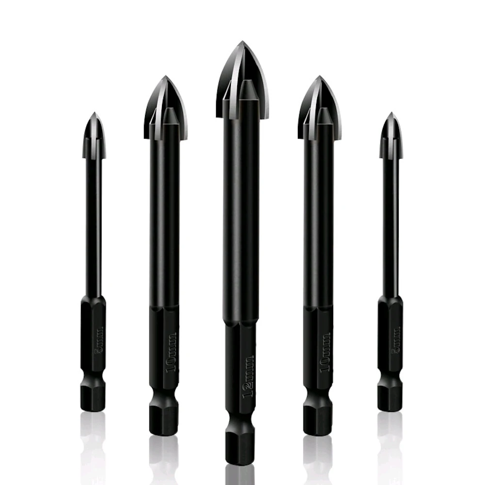 Hard Alloy Triangle Drill Bit | 6.35mm Hole Opener for Multi-function Use