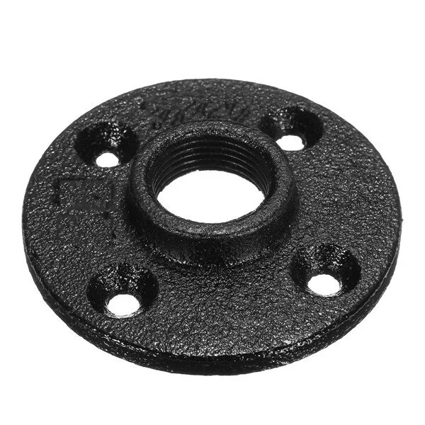 1 Inch Threaded Floor Flange - Malleable Iron Pipe Fitting Replacement