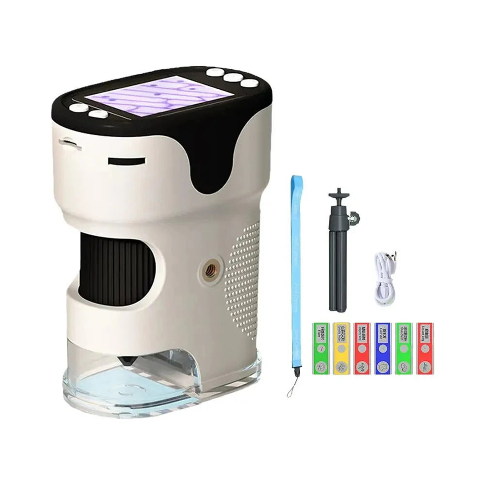 Handheld Portable Digital Microscope - 1000X Magnification HD | 32G Card & Tripod | STEM Educational Toy for Kids