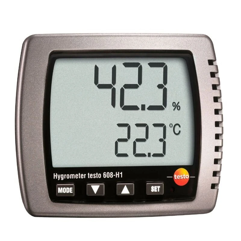 Testo 608-H1 Hygrometer | Precision Sensor for Temperature & Humidity Monitor