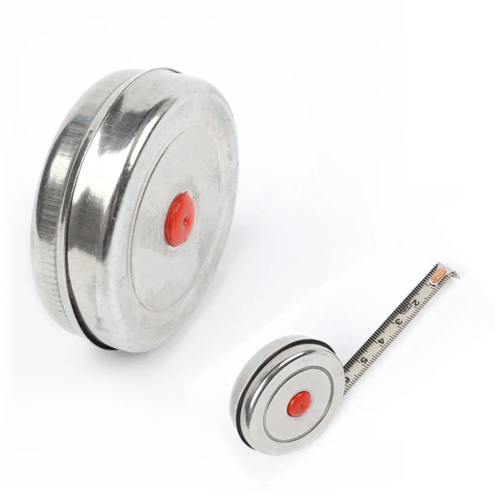 Mini Retractable Tape Measure | 1m 2m 3m Stainless Steel for Home Office Woodworking