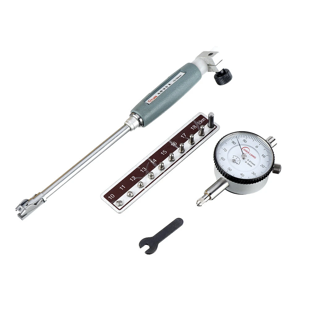 Dial Bore Gauge 10-18mm with 0-3mm Indicator | High Quality Engine Measuring Gage