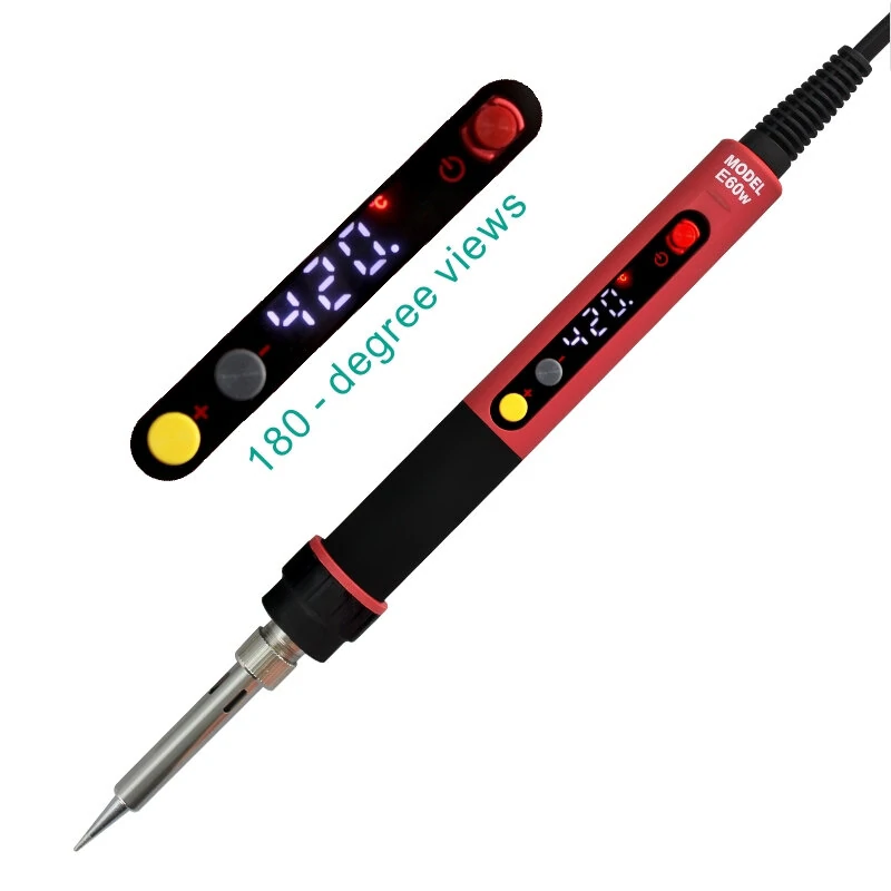 CXG E60W Digital Soldering Iron - 60W Thermostat Hand Tool Welding Station
