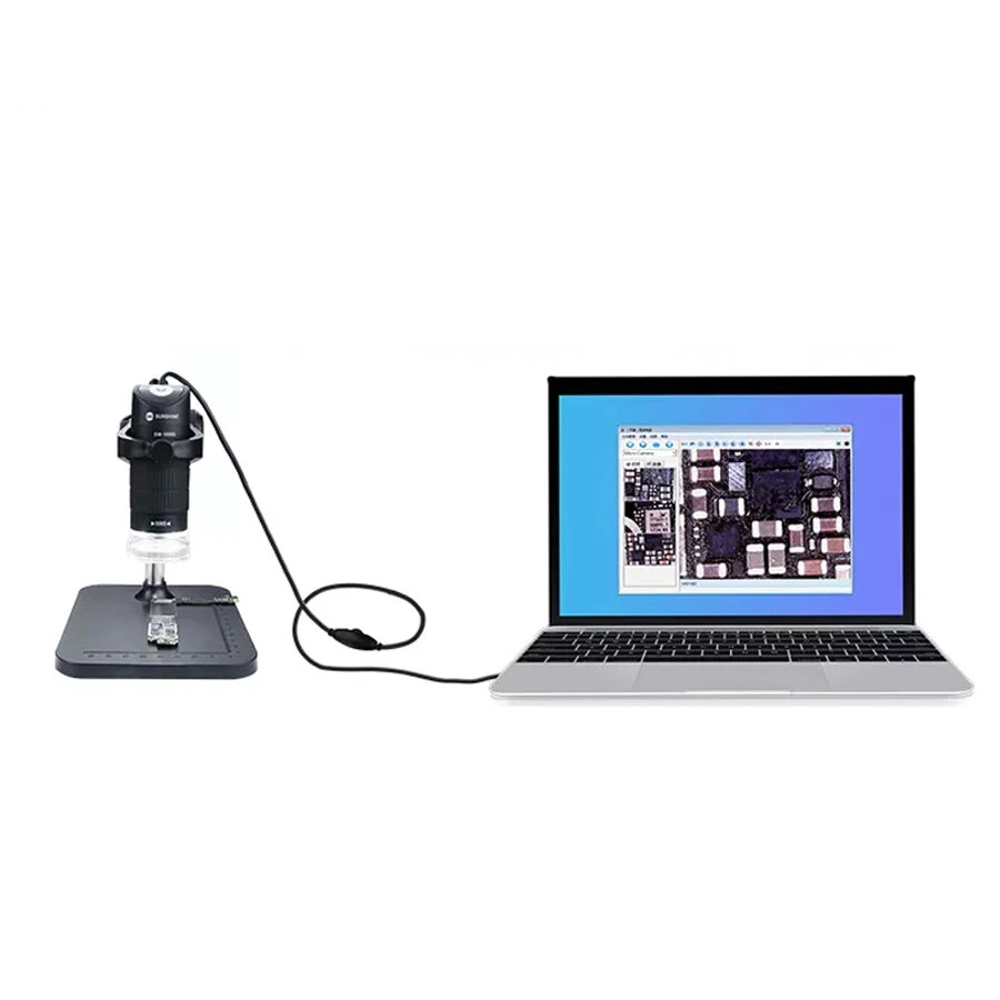 SUNSHINE DM-1000S Portable Digital Microscope | 1000X Magnification & HD CMOS Sensor