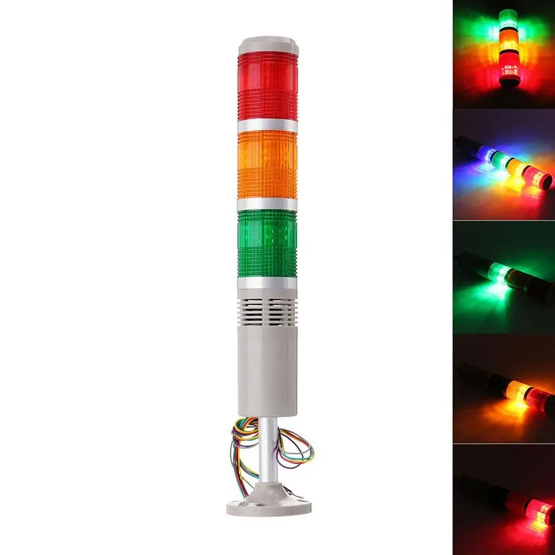 Machifit TB50-3T-D-J CNC Warning Light | LED Indicator Alarm with Buzzer