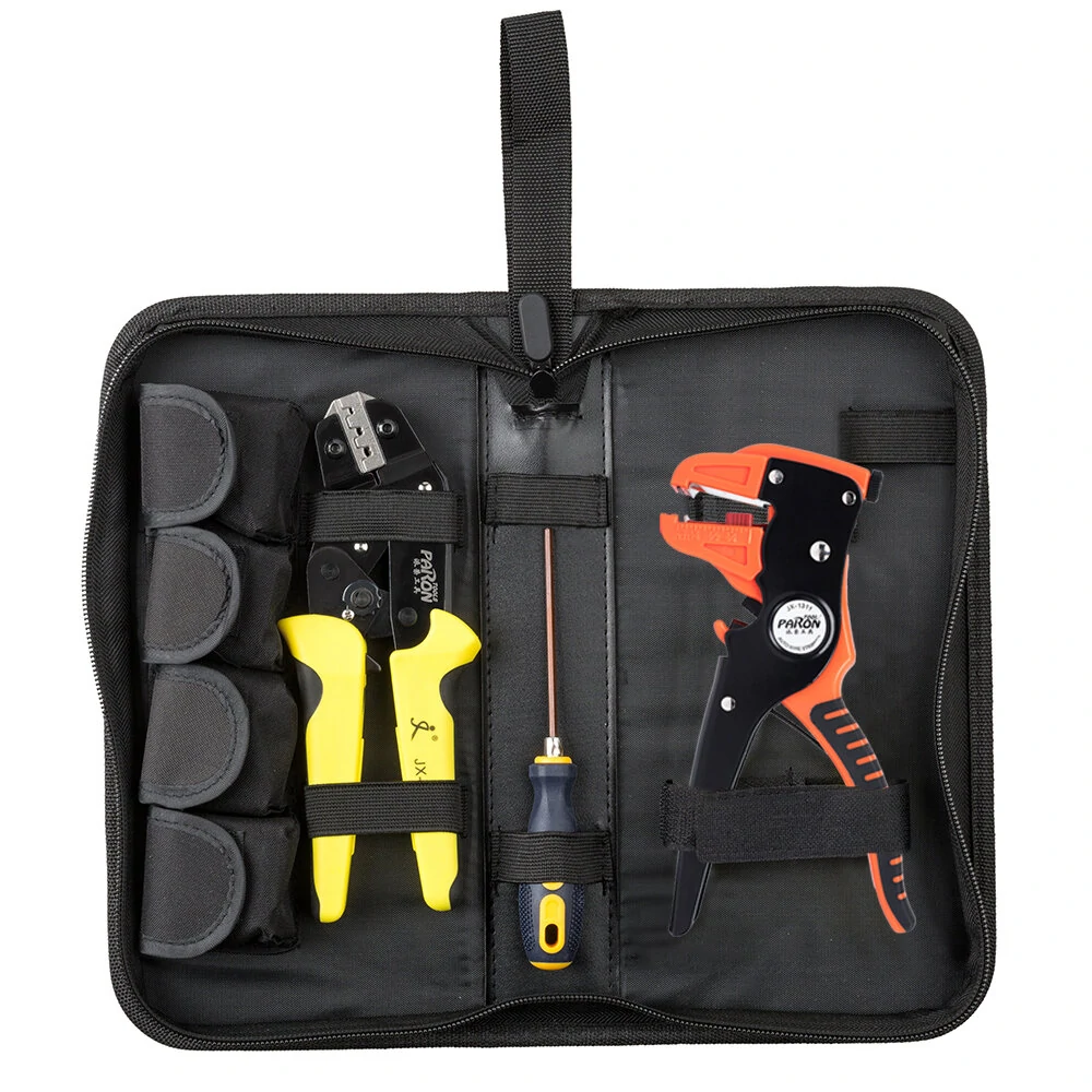 PARON Jx-d4311 Four-in-One Wire Pressing Set | Terminals Pliers Kit | Easy Carrying