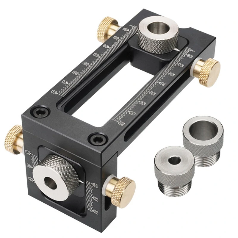 Baby Bed Crib Screw Hardware Drill Guide | 6-12mm Hole Punch Locator for Furniture