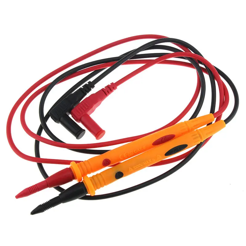 3010B 1000V 10A Heavy Duty Multimeter - Rubberized Test Probe Leads & Cable
