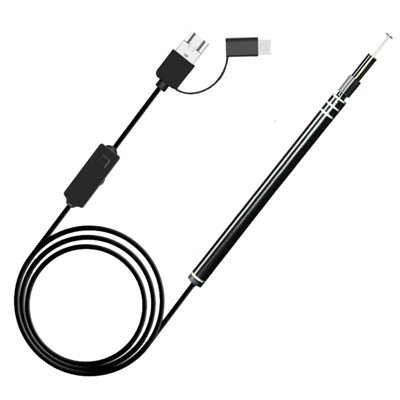 3 in 1 USB Borescope | 5.5mm Visual Inspection Camera for Cleaning & Care