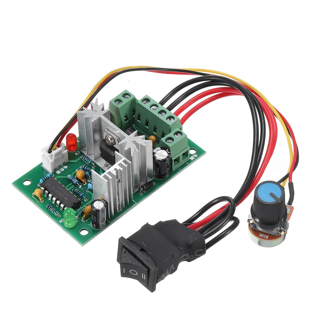 CCM2 PWM DC Motor Speed Controller - 10V-30V 120W Adjustable Volt Regulator