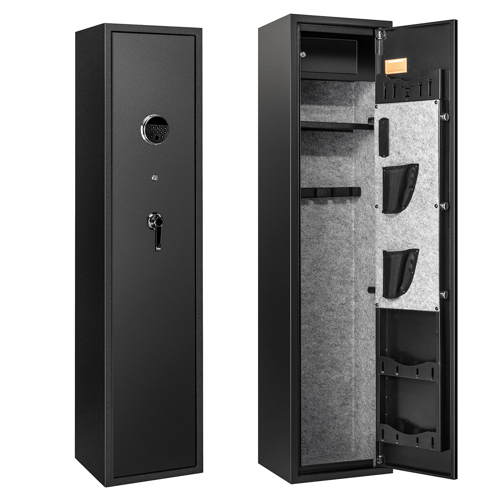 Blacksmith Multifunctional Gun Safe - Fingerprint & Electronic Keypad Unlock