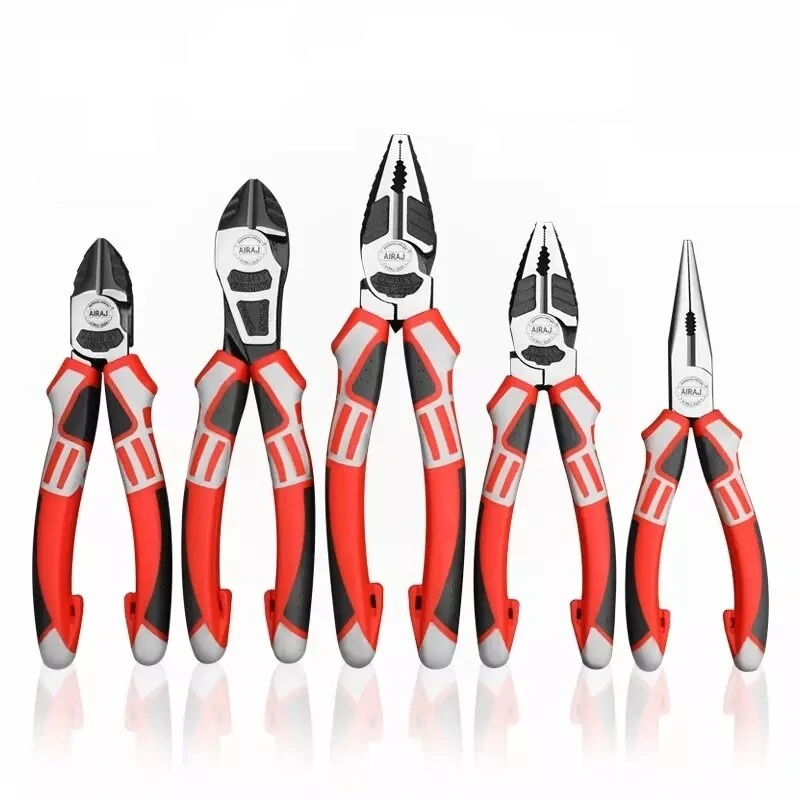 AIRAJ Multi-function Wire Cutter Pliers | Industrial Grade Wire Stripper & Crimper Tool
