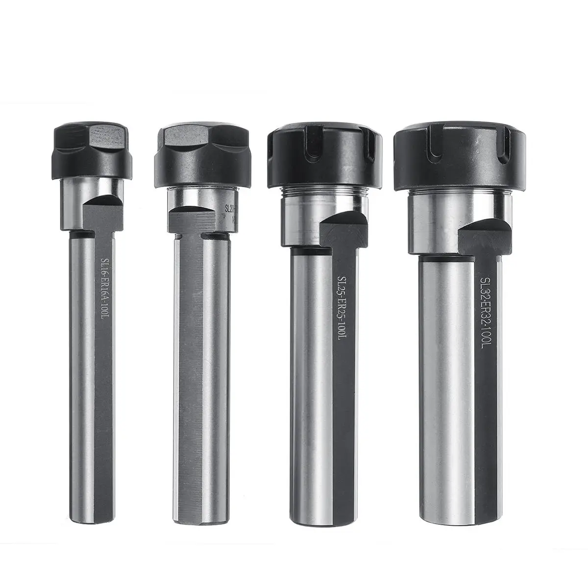 ER20 Collet Chuck - Side Mount Extension Rod for CNC Milling | ER16 ER25 ER32