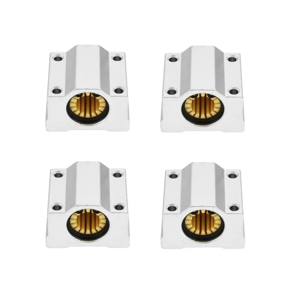 Machifit SC12UU 12mm Linear Bearing | 4pcs Solid Polymer Bushing for CNC
