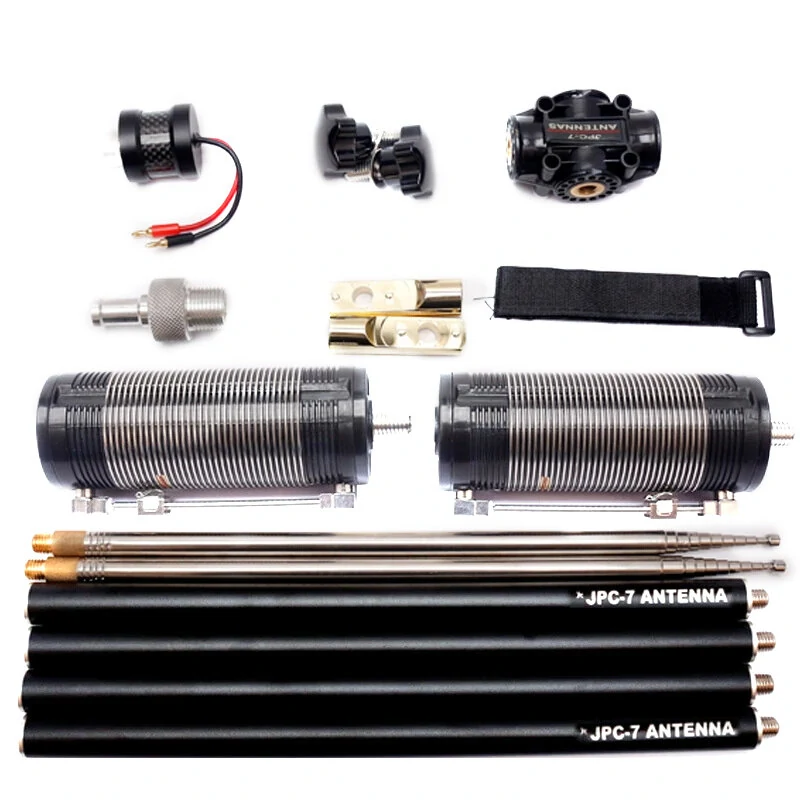JPC-7 HF Multi-Band QRP Antenna - 40m 20m 15m 10m - Portable Lightweight Aluminum