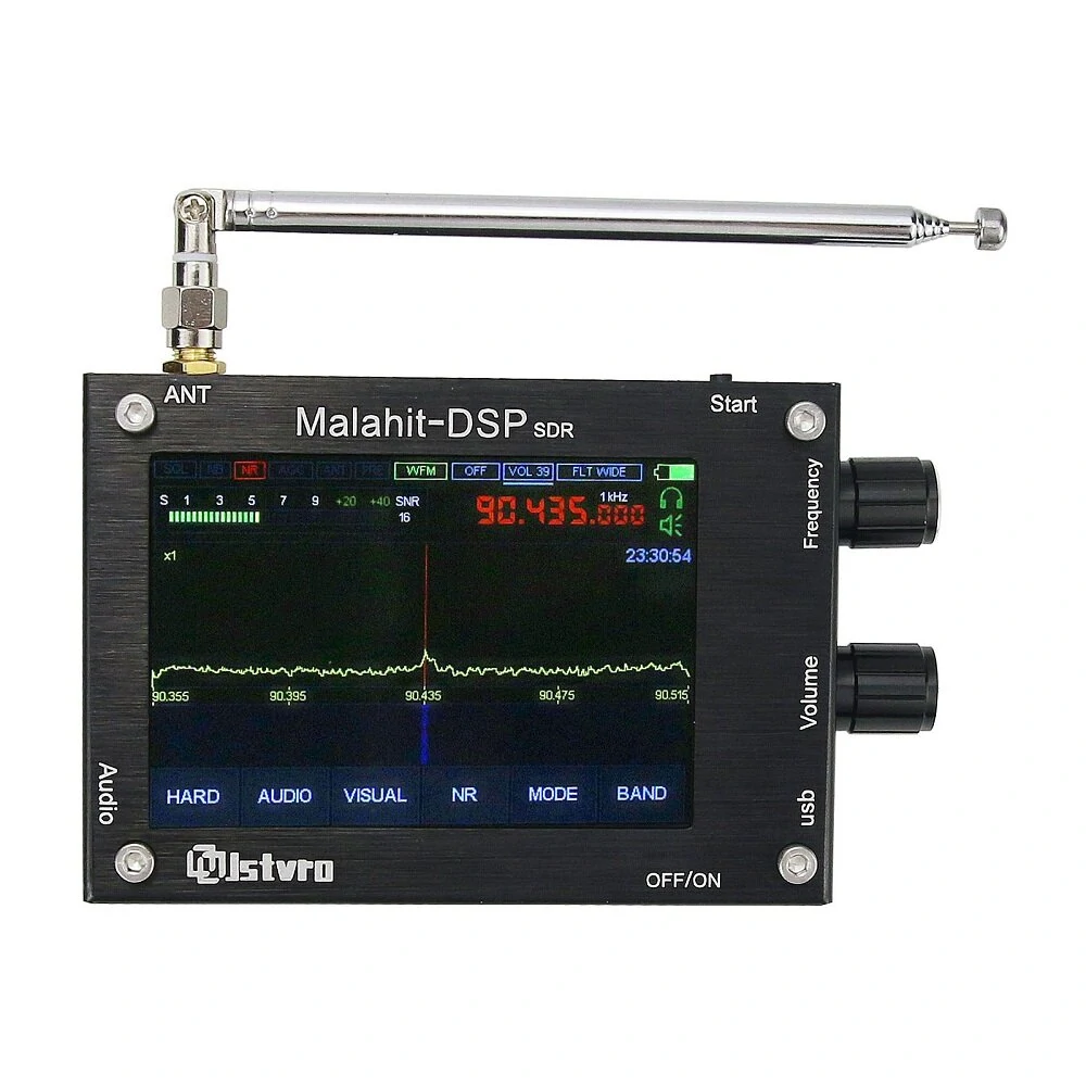 Malahit SDR DSP Software Radio Registered Edition | 50KHz-2GHz 3.5Inch LED