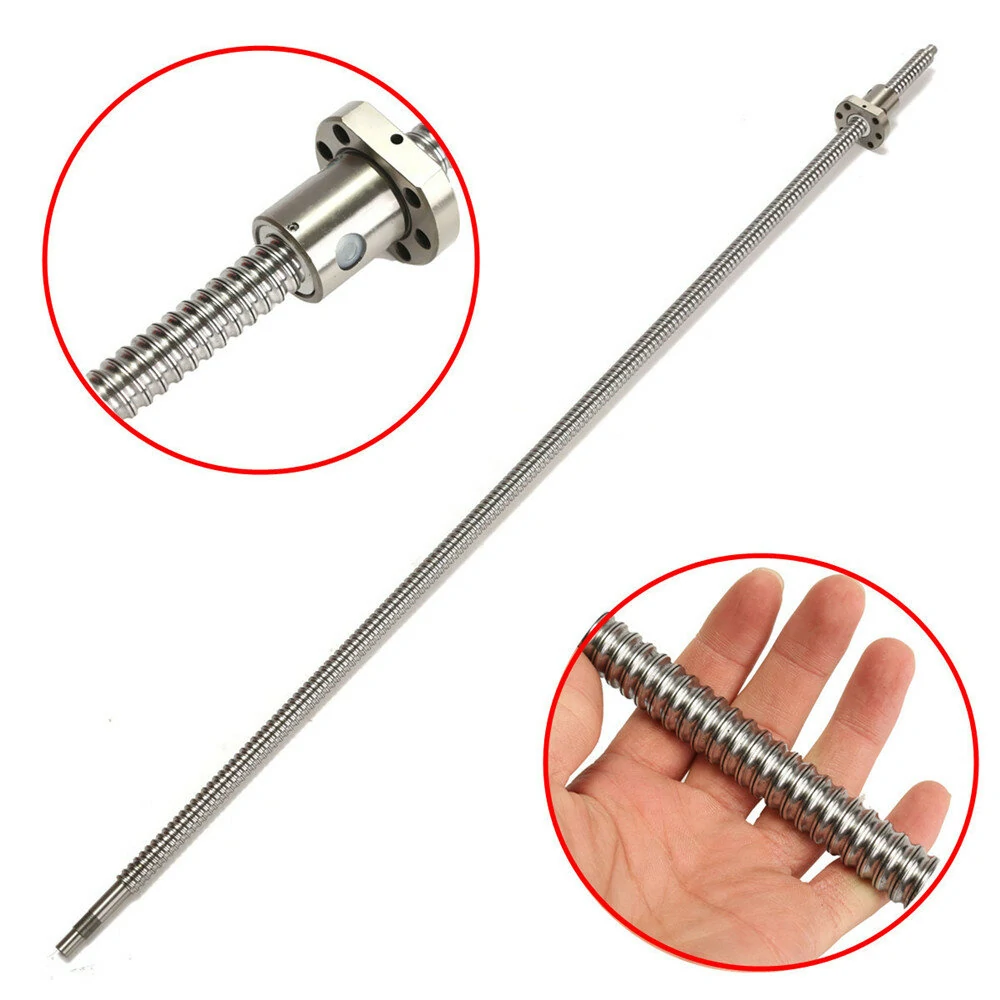 SFU1605 1000mm Ball Screw - End Machined with Single Nut for CNC