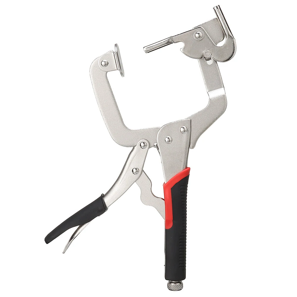 Vigorous 12 Inch Dual Purpose C-Clamp | Oblique Hole & Woodworking | Chrome Vanadium Steel