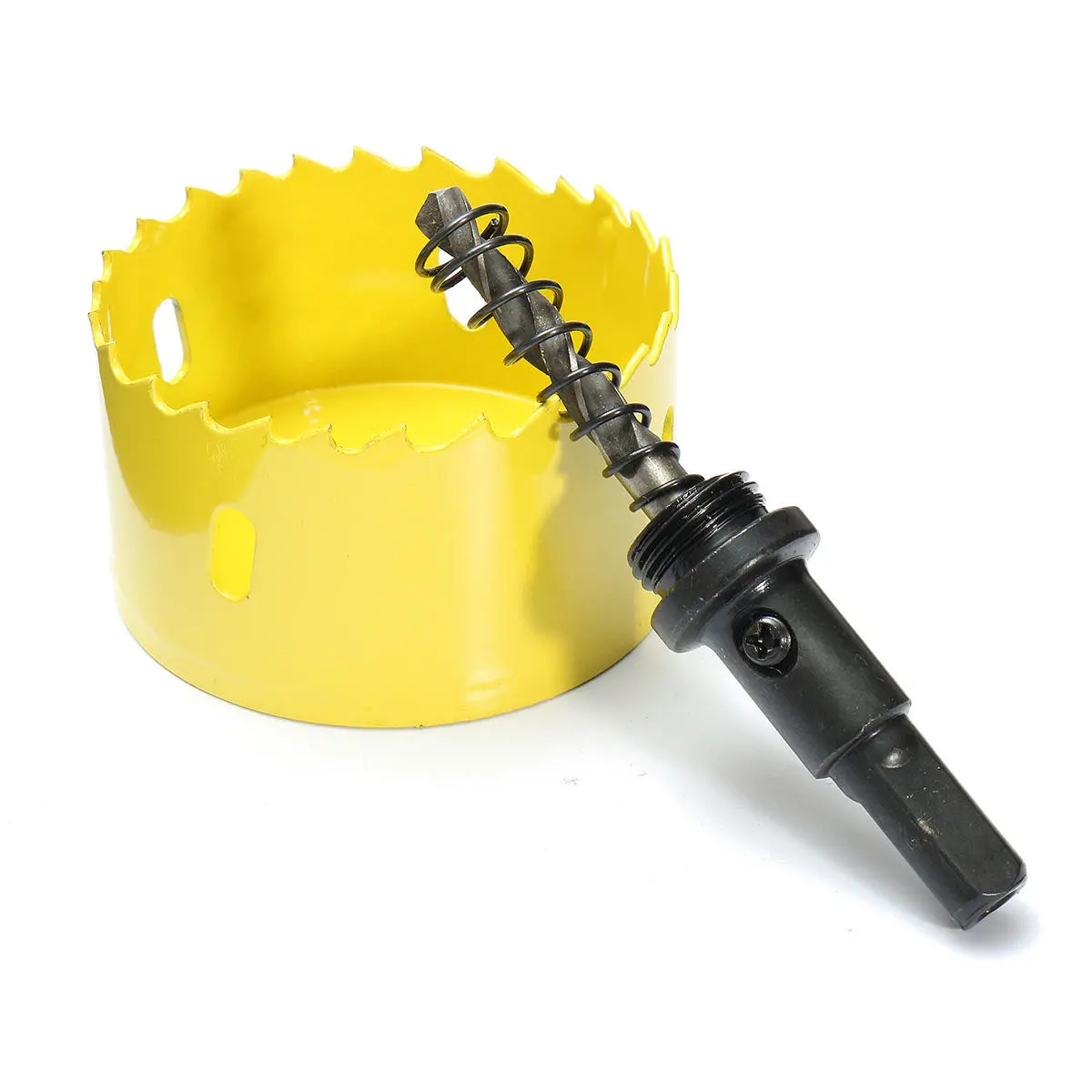 65mm M42 Metal Hole Saw Cutter Drill Bit with Pilot Rod | High Speed Steel