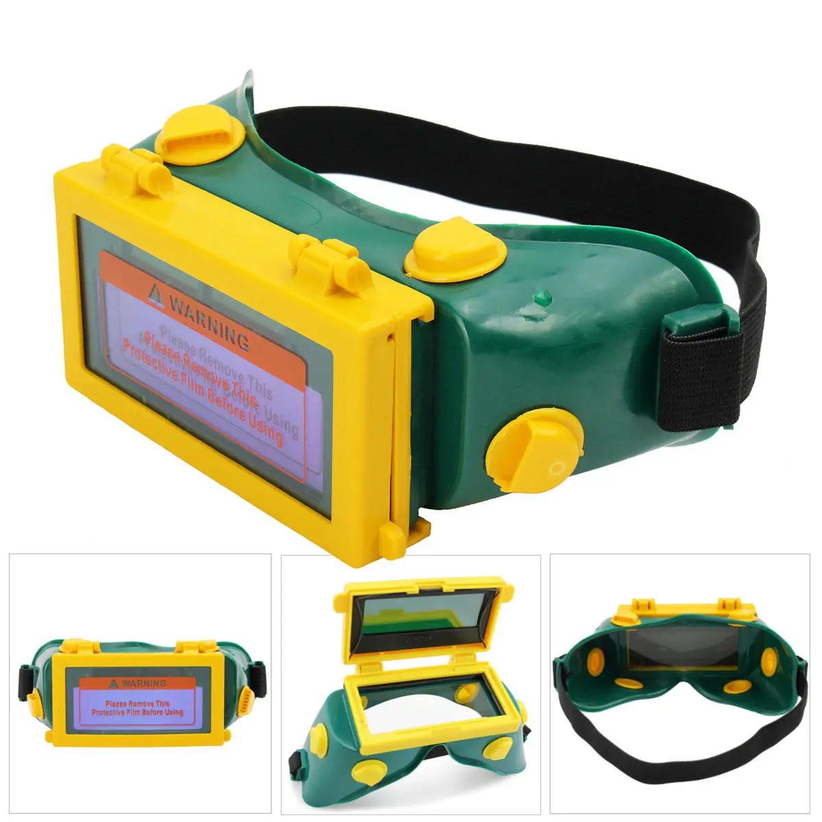 Solar Auto Darkening Welding Helmet for Arc TIG MIG - 4 Sensor Grinding Mask