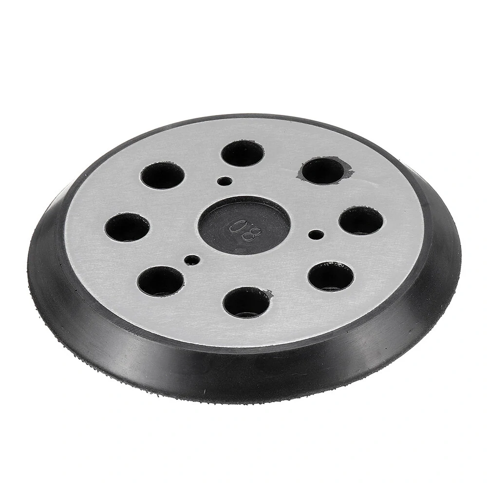 Makita 5 Inch 125mm Polishing Pad - 8 Hole Hook & Loop Sander Pad for Black Deck