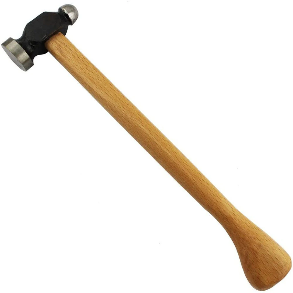 Round-headed Forming Hammer - Gold & Silversmith Texturing Tool | Metal Repousse