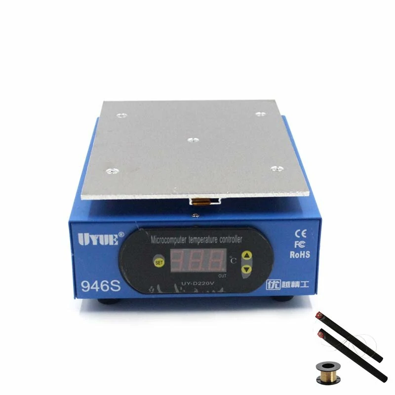 UYUE 946S Preheating Station - 400W 140x200mm Platform | LCD Digital Screen