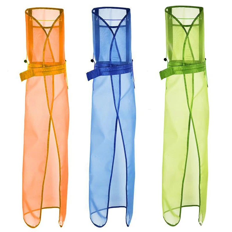 Breathable Mesh Mowing Apron - Full Body Safety Protection | Adjustable with Pocket