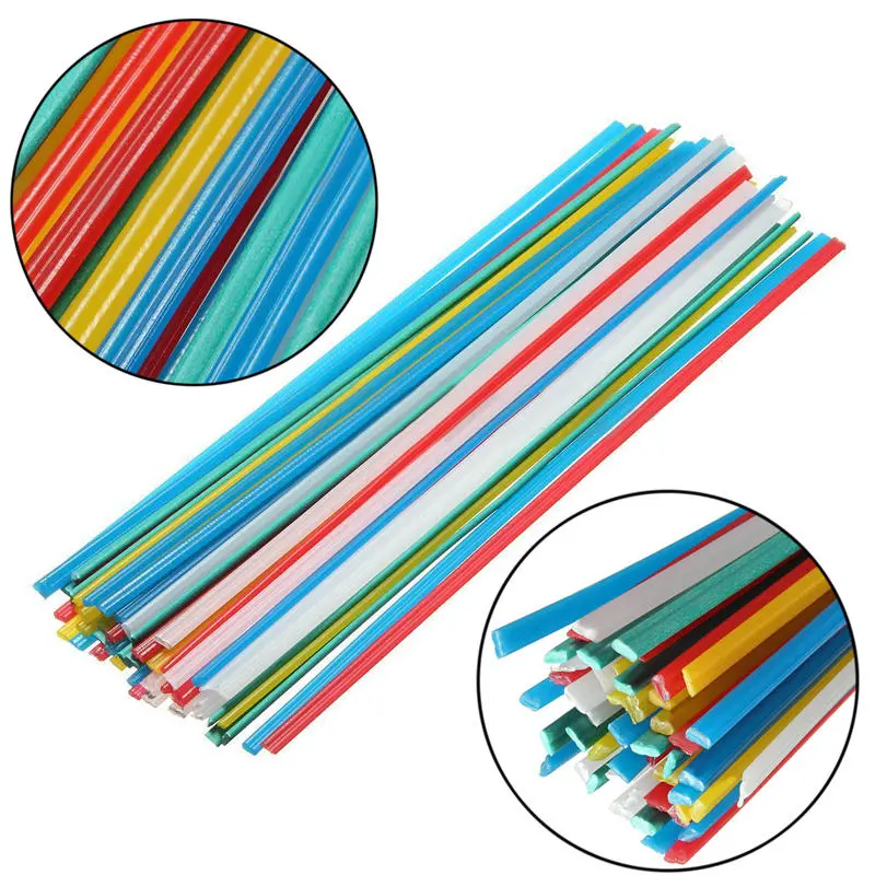 50PCS Plastic Welding Rods - PPR PP PVC Sticks with Corrosion Resistance