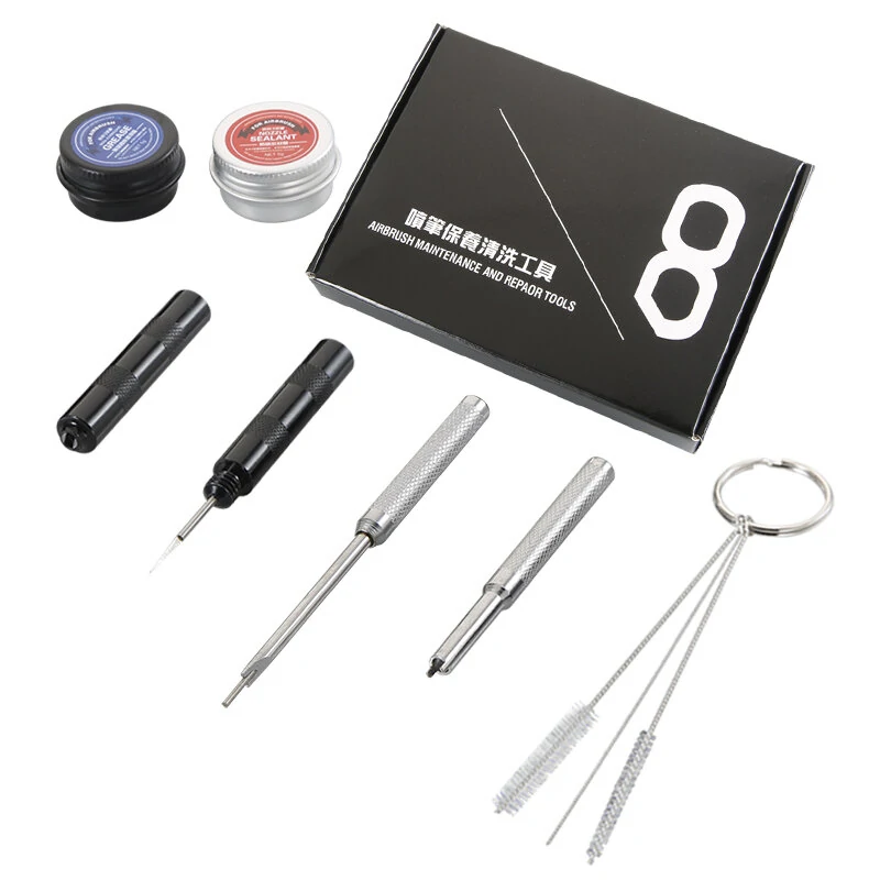 Airbrush Nozzle & Needle Cleaning Tool | Airbrush Maintenance Accessory