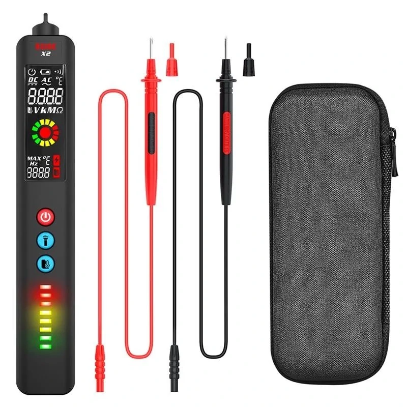 BSIDE X2 Smart Multimeter - NCV Tester & Infrared Thermometer with Flashlight